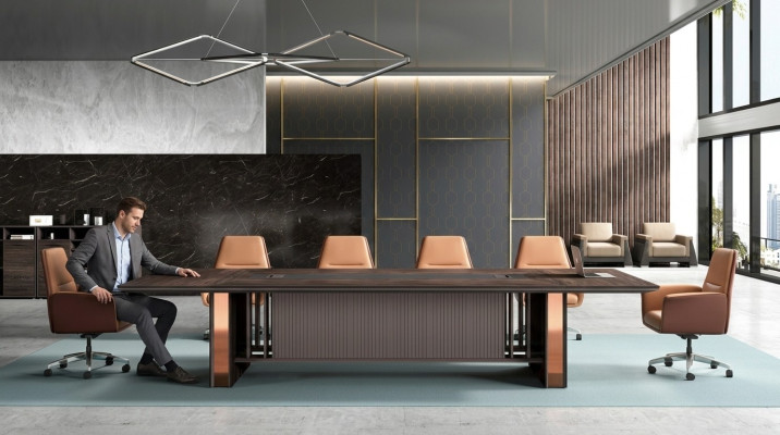 Ufficio Mobili da ufficio Tavoli Tavoli per riunioni e conferenze Arredamento Tavolo 360 cm nuovo