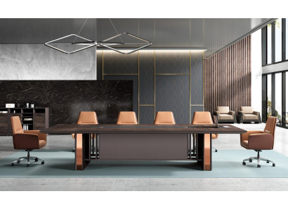 Ufficio Mobili da ufficio Tavoli Tavoli per riunioni e conferenze Arredamento Tavolo 360 cm nuovo