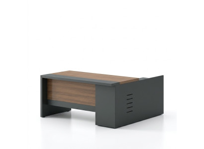 Scrivania ad angolo Home Office grande scrivania capo mobili per scrivania.