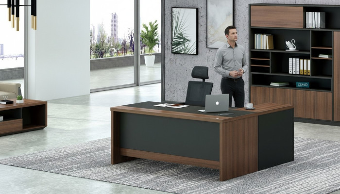 Scrivania da ufficio, banco da lavoro, ditta, mobili, scrivania, scrivania d'angolo, scrivania per computer.