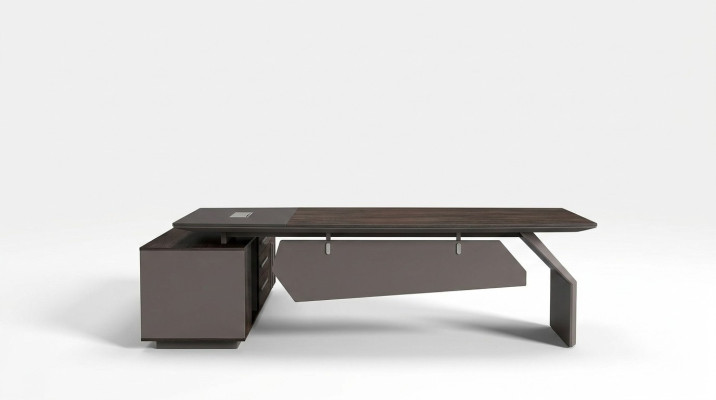 Scrivania del capo 260 x 220 cm Tavolo d'arredo Ufficio Tavoli dello studio medico
