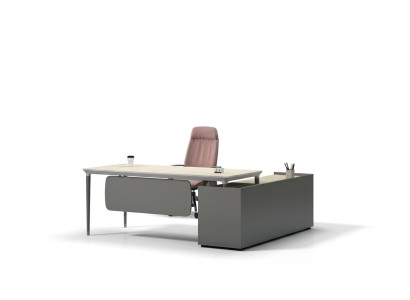 Scrivania del boss Scrivanie ad angolo Tavolo Studio professionale Pratiche Tavoli Ufficio