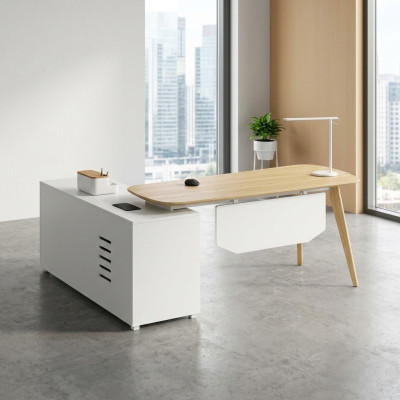 Scrivania Scrivania ad angolo Tavolo per computer Scrivania da ufficio Home Office nuovo Azienda