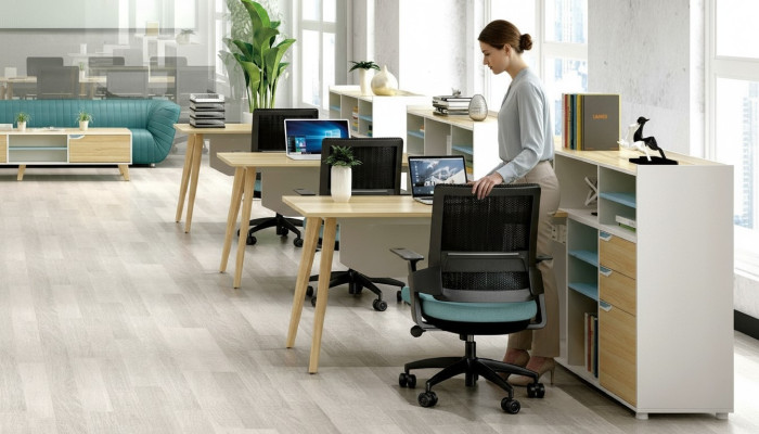 Scrivania con scaffale Arredamento per ufficio domestico Mobili Scrivania