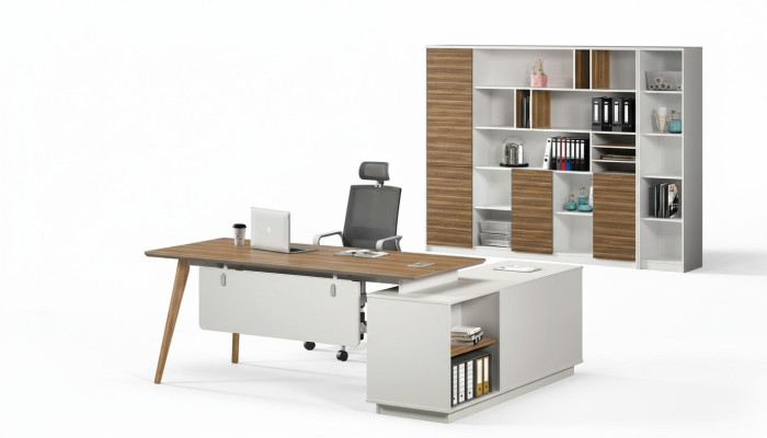 Scrivania Scrivania ad angolo Scrivania per computer Tavolo da ufficio Mobili moderni