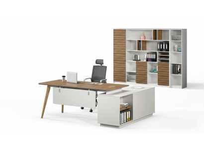 Scrivania Scrivania ad angolo Scrivania per computer Tavolo da ufficio Mobili moderni