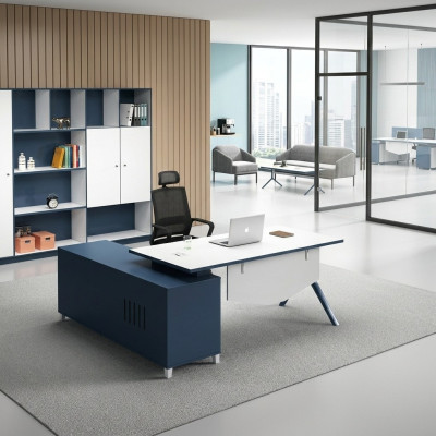 Scrivania con scaffale Decorazione per ufficio domestico Mobili per l'ufficio Scrivania