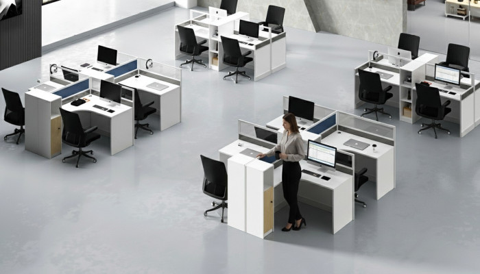 Scrivania Tavolo da ufficio Tavolo Scrivania Mobili Bancone mobili per call center