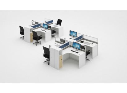 Scrivania Tavolo da ufficio Tavolo Scrivania Mobili Bancone mobili per call center