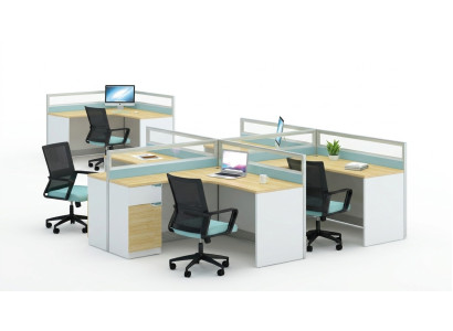 Scrivania da ufficio Scrivania Tavolo Tavolo da lavoro Mobili Aziendali Bancone Mobili per call center