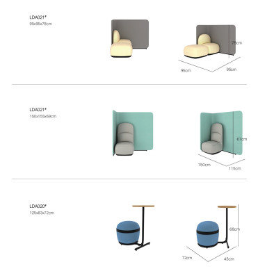 Sedia Sala D'Aspetto Set Seduta Imbottitura Fornitura Studio Pratica Albergo Ufficio Ufficio