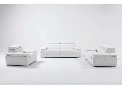 Divano in pelle, set da 32 posti, divano, divano imbottito, divano design.