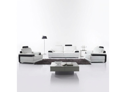 Moderno set di divani moderni con divano divanetto poltrona design divano.