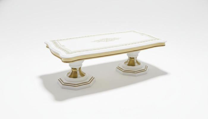 Tavolino design italiano mobili tavolo da soggiorno tavoli 130x70cm laccato lucido nuovo