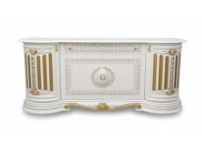 Mobile TV RTV in legno per soggiorno, tavolo, cassettiera, credenza.