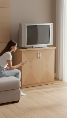 Comò Design astratto Mobili soggiorno in legno Nuovo Sideboard