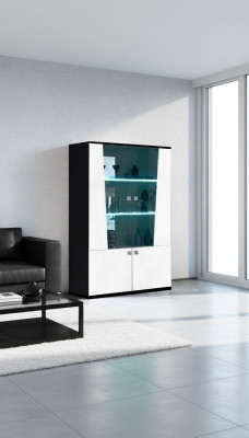 Mobili vetrina in legno moderni Vitrine Vetrina Armadio espositore Vetrine in vetro Armadietti Italia