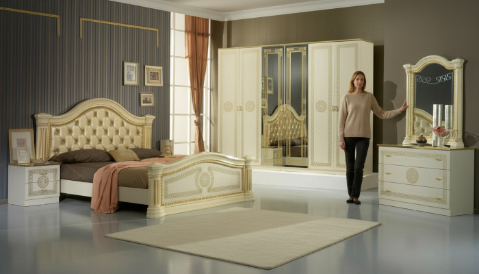 Armadio camera da letto Armadio Stile Armadi classici Barocco Rococò Nuovo