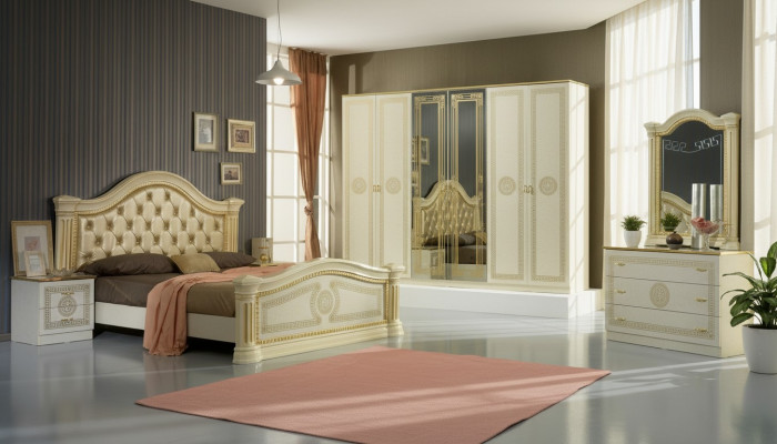 Armadio camera da letto Armadio Stile Armadi classici Barocco Rococò Nuovo