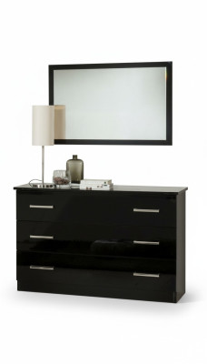Buffet, credenza, comò, specchio, vero lavoro manuale, legno, scaffale 2 pezzi, scaffali, comodini