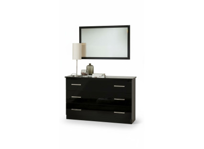 Buffet, credenza, comò, specchio, vero lavoro manuale, legno, scaffale 2 pezzi, scaffali, comodini
