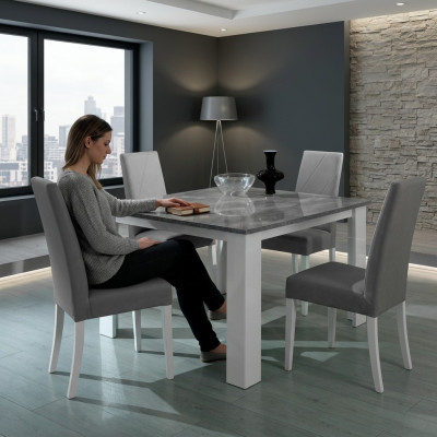 Tavolo da pranzo moderno quadrato in legno Design Tavoli da pranzo.   Tavolo da pranzo moderno quadrato in legno Design Tavoli da pranzo.