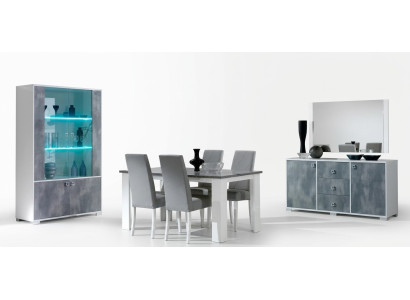 Tavolo da pranzo moderno in legno tavoli 160x90cm sala da pranzo Made in Italy design nuovo