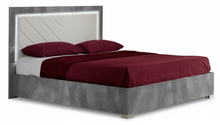 Design camera da letto 3 pezzi. Letto 2 comodini Set di mobili per letti di lusso classici