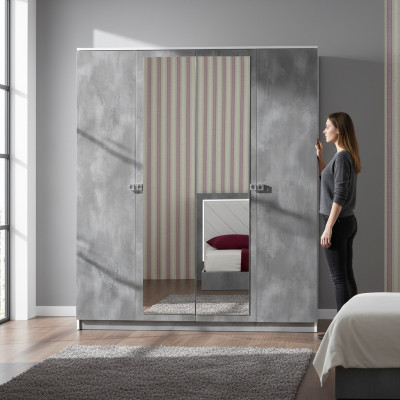 Camera da letto Armadio in legno Armadio Moderno Stile Armadi Lusso Classico