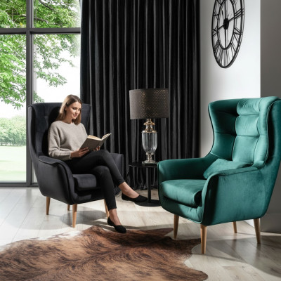 Design poltrona Lounge Club sedia da TV sedie Relax poltrona ufficio imbottito nuovo