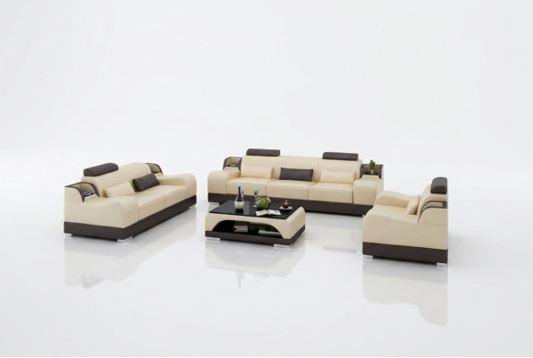 Sofà 3 posti set di divano design imbottito divani moderni
