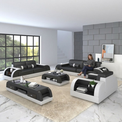 Sofà composto da 3 posti design divano imbottito divani moderni insieme