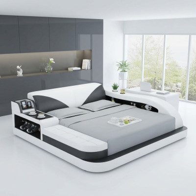 Letto multifunzionale Letti matrimoniali Letto moderno con telaio Letti 180x200cm