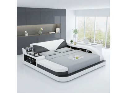 Letto multifunzionale Letti matrimoniali Letto moderno con telaio Letti 180x200cm