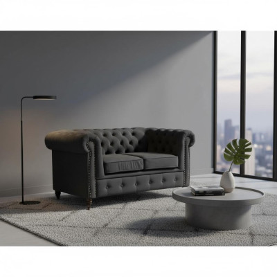 Design divano a due posti, divano a 2 posti, divano imbottito Lounge Club.