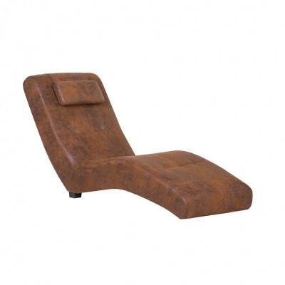 Chaise longue Poltrona relax Divano da salotto Chesterfield Divano Letto Tessile