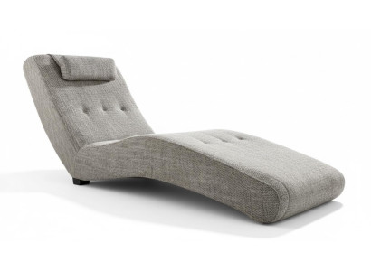 Chaise longue Poltrona relax Divano da salotto Chesterfield Divano Letto Tessile