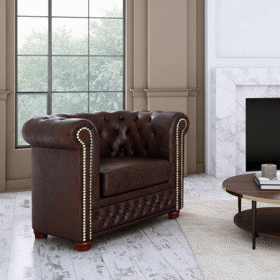 Sedia Divano Design Divano Relax Lounge Club Imbottito di Lusso Posti a Sedere TV