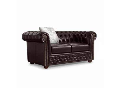 Chesterfield Set Divano 2 + 1 posti Design divani imbottiti moderni.