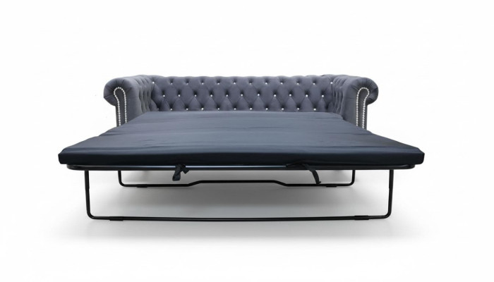 Chesterfield divano a 3 posti con funzione letto divano imbottito set di divani dorme.