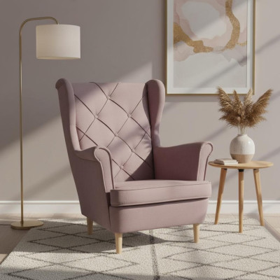 Divano televisivo di lusso Chesterfield Club con poltrona reclinabile e lounge da una persona.