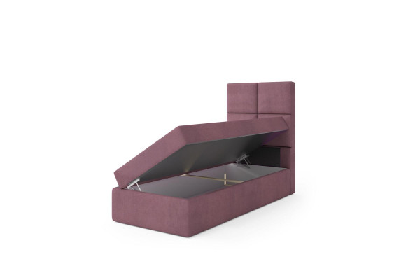 Hotel Letto Boxspring Design Blu Grande Imbottitura Letto Matrimoniale di Lusso