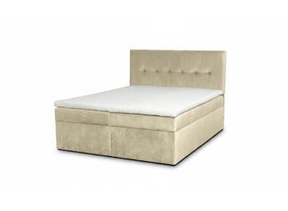 Design Letti Chesterfield Letto Matrimoniale Hotel di lusso 180x200 in doppio tessuto