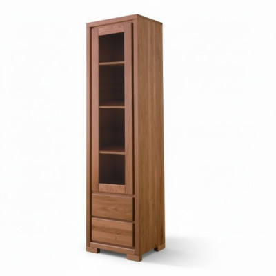 Vetrine classiche Armadio Vetrina Soggiorno Guardaroba Design Legno Massello