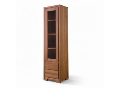 Vetrine classiche Armadio Vetrina Soggiorno Guardaroba Design Legno Massello