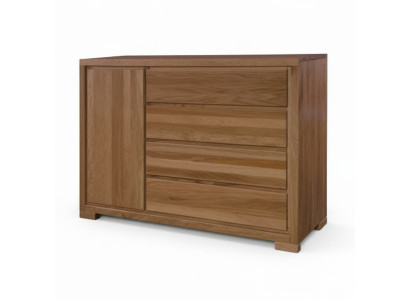 Mobili in legno design Comò Armadio Armadio alto Credenza Cassetti Madia