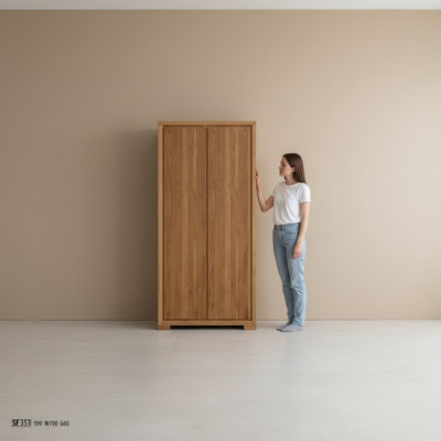 Armadio Abbigliamento Armadio Design Armadi in Legno Massello Fatti a Mano Mobili