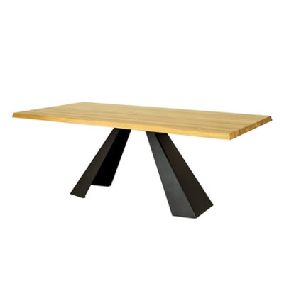 Tavolo da pranzo Tavolo per riunioni Design per ufficio Legno Tavolo da conferenza Nuovo Mobile in legno massiccio