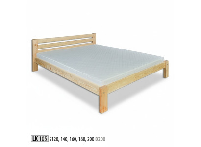 Letto di legno Rete a doghe Letto matrimoniale Mobili in legno massello Mobili in legno Fatto a mano 200*200 cm