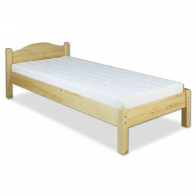 Letto in legno massello 100x200 Letto singolo in pino massiccio Letto per ragazzi Letto in legno massello Nuovo